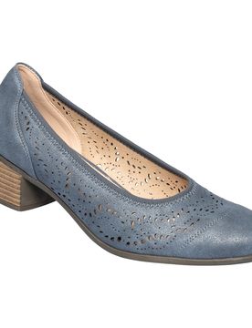 Bequem-Pumps „Sabrina“ blau 39 Damen