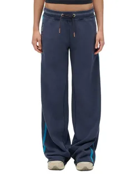 Joggers Essential Logo Straight Fit Lauren Navy 2XS - Superdry - FashionsVida