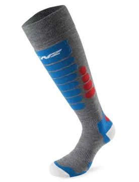 Chaussettes Skiing 3.0 Grey / Red / Blue EU 42-44
