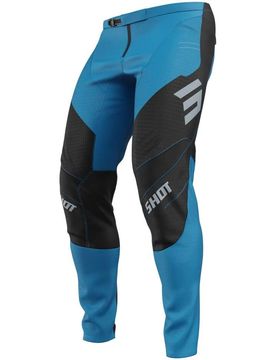 Pantaloni Moto Cross Enduro CONTACT SHIELD Blu taglia 32