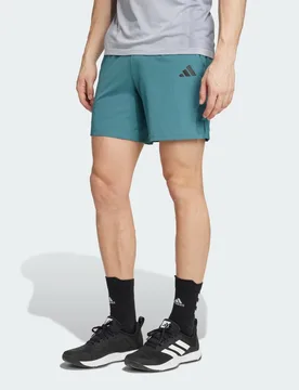 Short Gym+ S 18 CM Preloved Teal - Adidas - FashionsVida