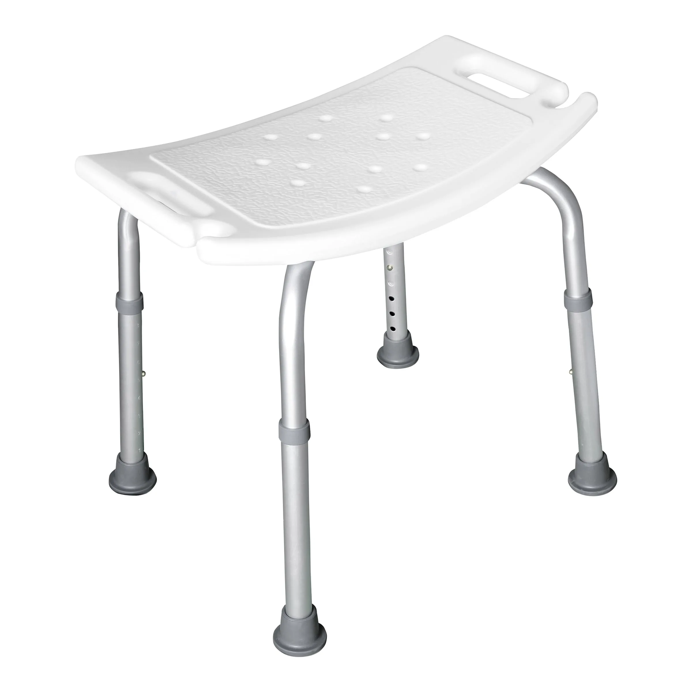 Duschhocker silber weiss - REHAFORUM MEDICAL - FashionsVida