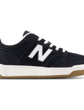 B480 Toddler Trainers - White - Size 2 - Leather - White - Size: 2 - New Balance - FashionsVida