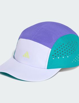 Berretto RUN 5-PANEL CLIMACOOL Donna (S/M) Equipment Green / Frozen Lemon