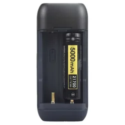 Caricabatterie Pd21700 2 Slot Type C With Lcd Screen