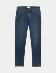 Slim Fit Stretch Jeans Medium Blue male