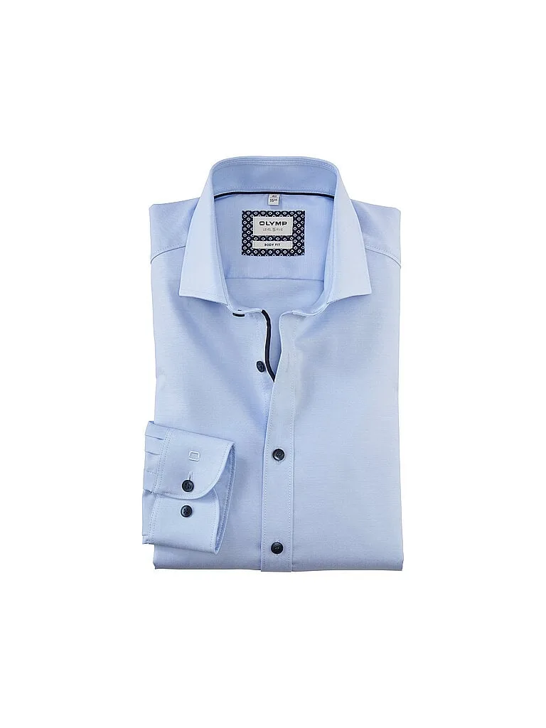 Hemd Body Fit blau 42 herren - OLYMP LEVEL FIVE - FashionsVida