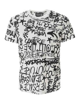 Maglietta con graffiti ovunque
