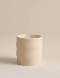 Cloud Ceramic Candle Neutral
