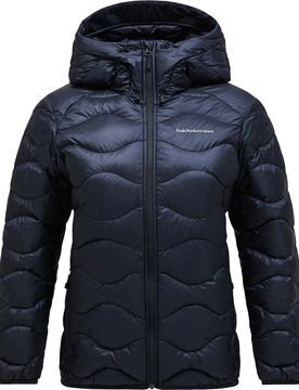 Stepp- Und Daundenjacken W Helium Down Hood Jacket Black für Damen Größe M schwarz