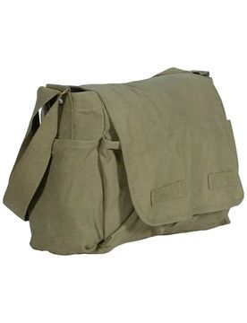 Messenger Bag Classic - Oliv Oliv adult