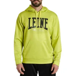 Sweat à Capuche Logo Lime S