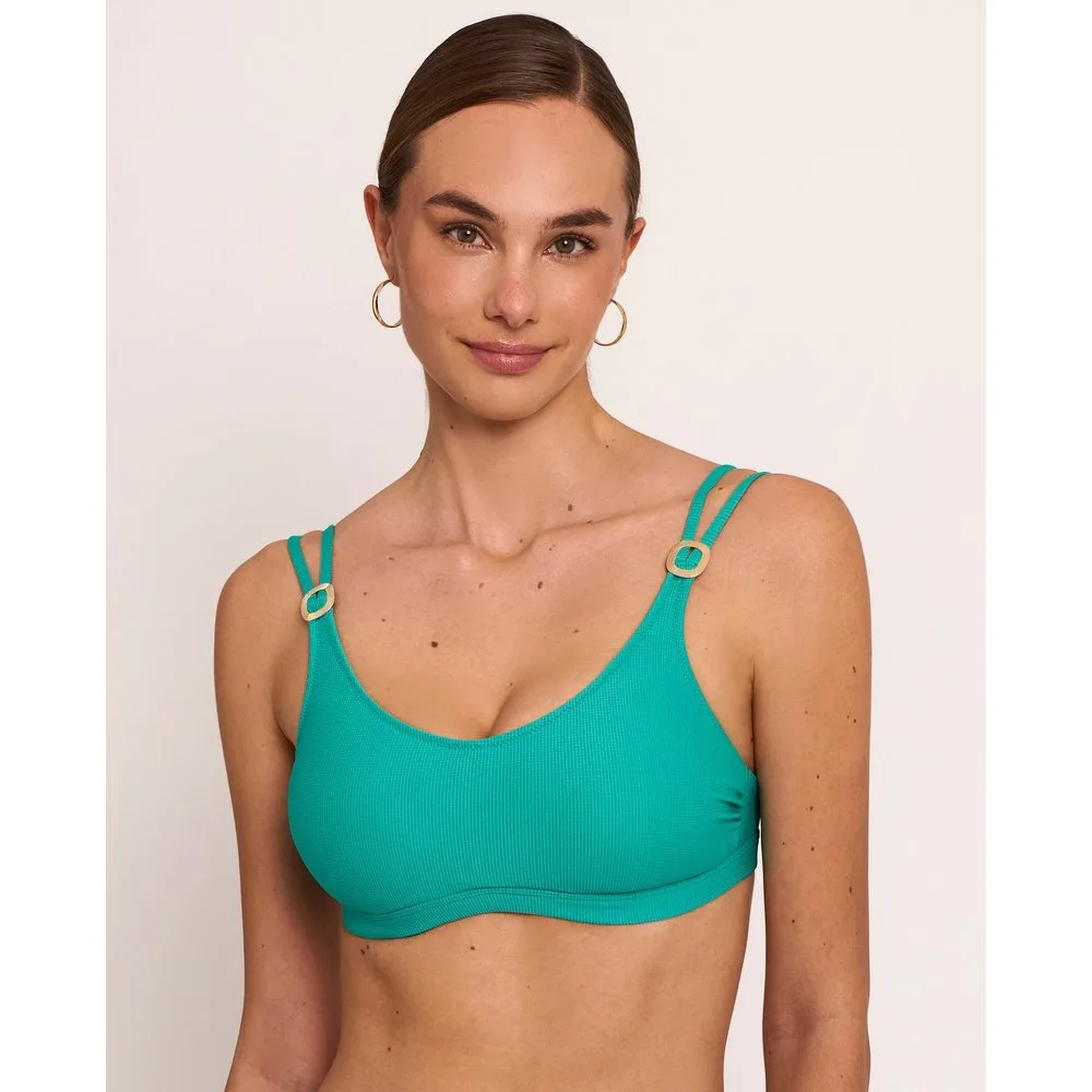 Top de bikini de mujer, protésico con foam, colección solstice - Selmark - FashionsVida