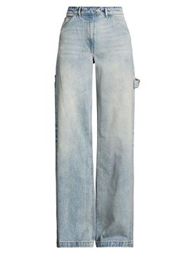 COURRÈGES Jeanshose Damen Blau 30 Damen