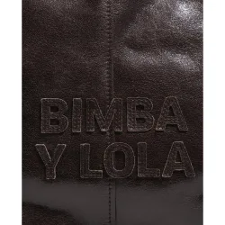 Bolso de hombro shopper grande piel