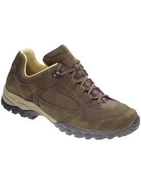 Chaussures de randonnée journée - Lugano Mahogany en Cuir - Taille 45 - Marron - Meindl - FashionsVida