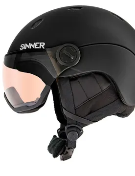 Casque Avec Visière Titan Visor Trans Matte Black XL unisex
