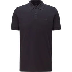 Mens Firenze Short Sleeve Polo Shirt In Dark Blue - Size Small