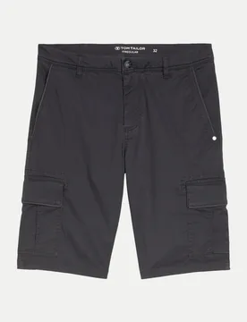 Kurze Cargohose Schwarz 34 - Tom Tailor Casual - FashionsVida