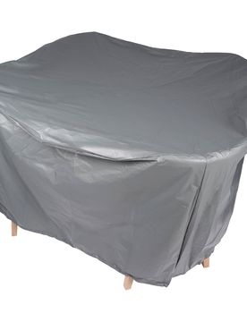 Abdeckhaube für Tisch und Stühle grau