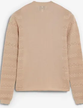 Jersey de mujer regular fit con cuello redondo - Scalpers - FashionsVida