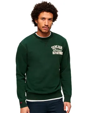 Sweat-shirt Vintage Athletic Academy Dark Green XL
