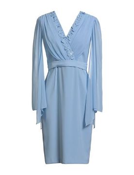 Vestido midi Mujer Azul profundo 38 Mujer