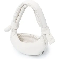 Bolso mini acolchado con cremallera de mujer