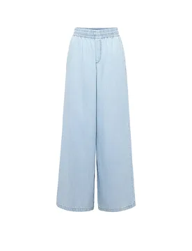Pantaloni Marlene azzurro 27/L34 - Drykorn - FashionsVida