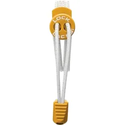 Schnürsenkel unisex weiß-orange
