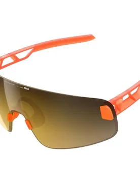 Occhiali Da Sole Elicit Toric Fluo Orange Translucent / Clarity Road / Partly Sunny Gold - Poc - FashionsVida
