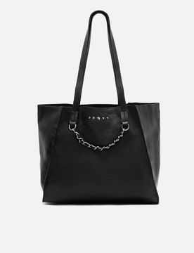 Yaku bolso shopper grande con detalles metálicos ED