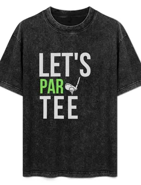 Let's Par TEE Funny Golf T-Shirt Summer Holiday T-Shirt - Aliexpress - FashionsVida