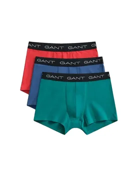 Boxers 902613003 Trunk 3 Unités Aqua Blue L - Gant - FashionsVida