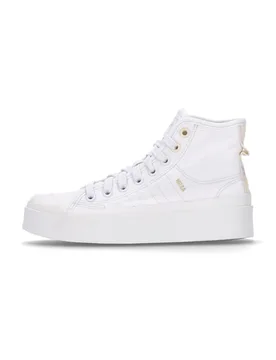 Scarpa Alta Donna Nizza Bonega Mid W Crystal White/wonder White/off White - Adidas - FashionsVida