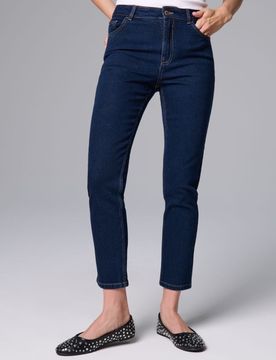 Sinsay - Jeans mom fit - steel blue