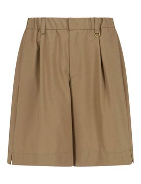 Laminar Pantaloncini In Misto Lana