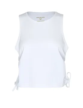 Camiseta de running Irsilie para mujer blanco 36 - Endurance - FashionsVida