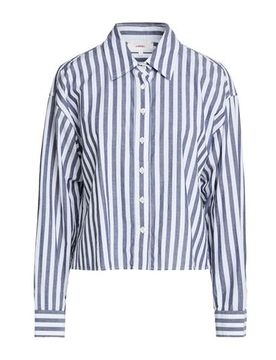 Xírena Camisa Mujer Azul marino L,XS Mujer