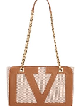 Elegant Mini Tote Handbag with Chain Strap