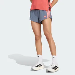 Short da running Adizero Gel Pocket XL 5 CM Grey / Solar Turbo