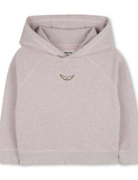 Para niña. X60544 Sudadera Con Capucha (10Y= 138cm), Casual, Algodón, moda infantil