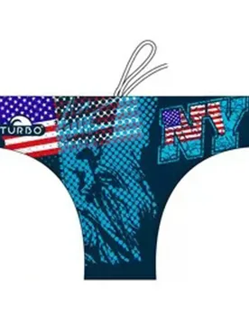 Ny Stars Swimming Brief Navy 3-4 Years Boys - TURBO - FashionsVida