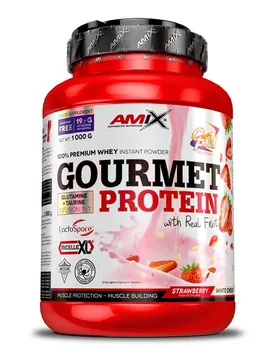 Protéine Gourmet Chocolat Blanc Et Fraise 1kg