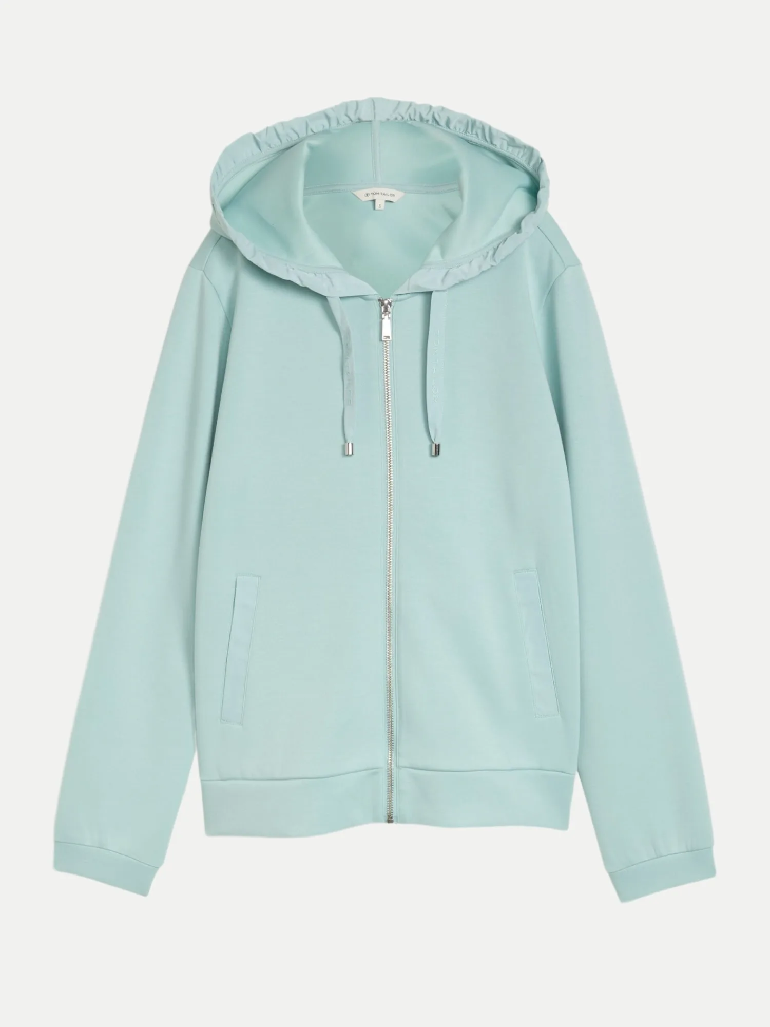 Basic Sweatshirtjacke Blau 3XL - Tom Tailor Casual - FashionsVida