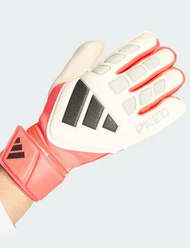 GUANTO DA PORTIERE PREDATOR MATCH 10 White / Lucid Red / Black - Adidas - FashionsVida