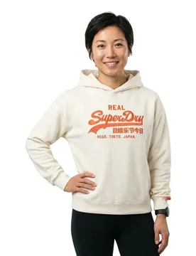 Sweat à Capuche Vl Neon Relaxed Cream M