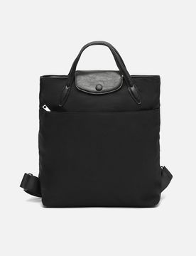 Misako Teme mochila en nylon Negro