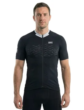 Maglia A Maniche Corte The Trick G2 Black Melange - X-BIONIC - FashionsVida
