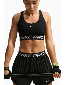 Ungepolsterter Sport-BH, Damen Pro - Noir - female - Size: S